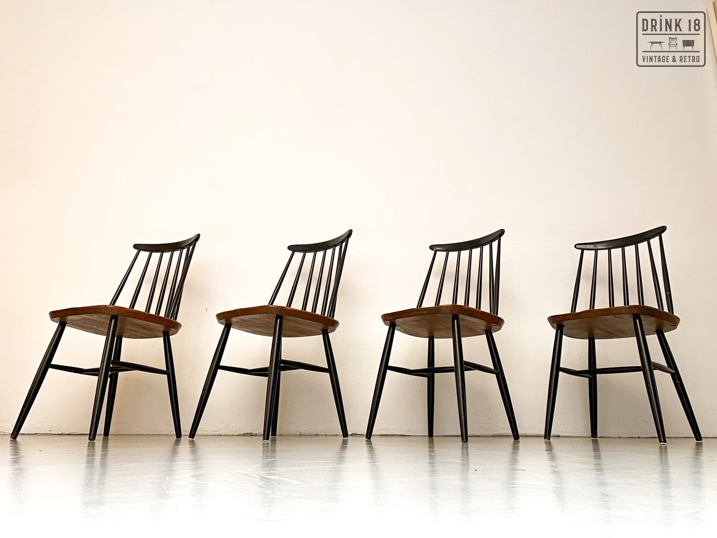 Vier Spijlenstoelen - Edsby Verken voor Pastoe