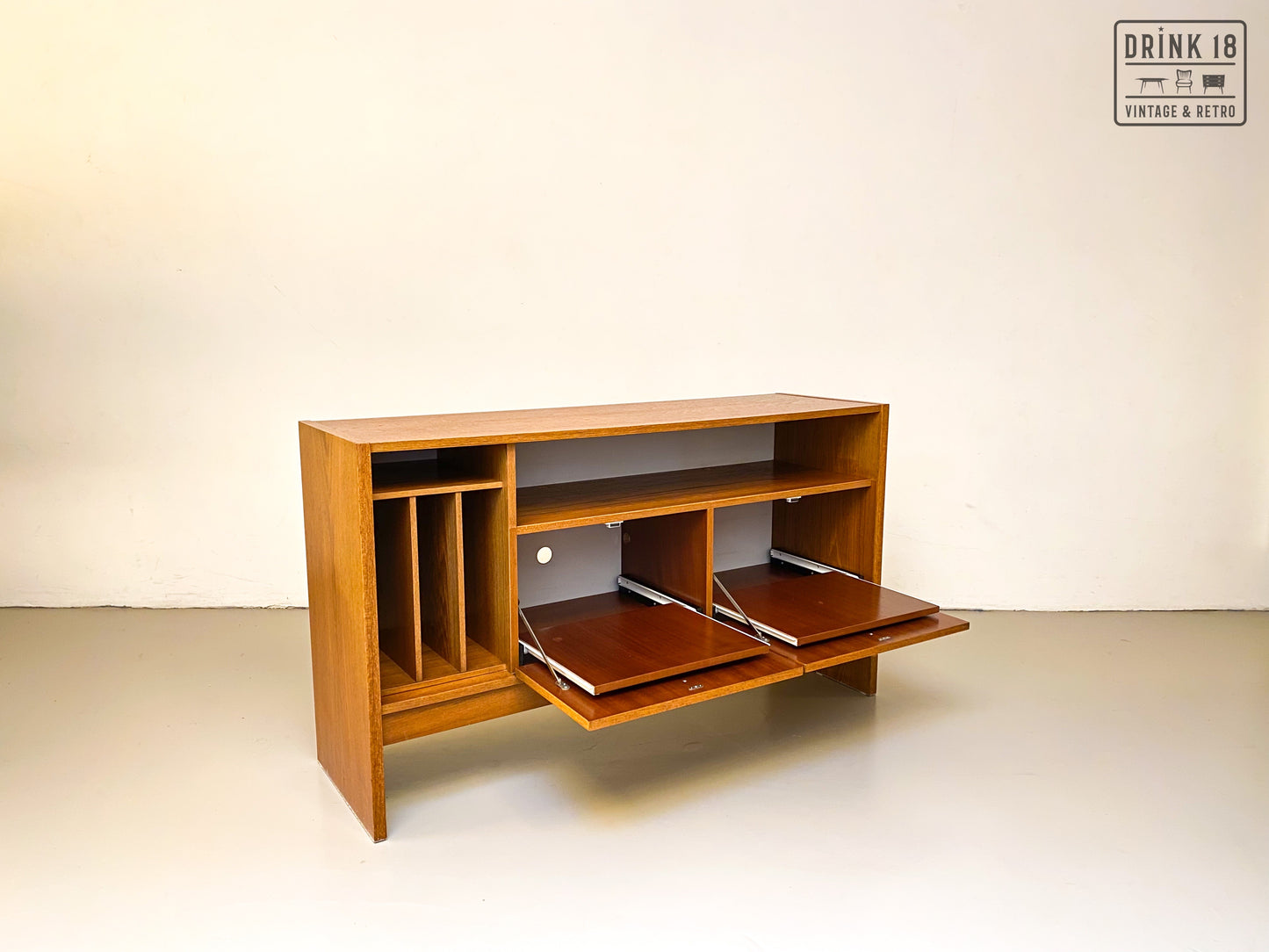 Vintage - Tv/Platenspeler Meubel