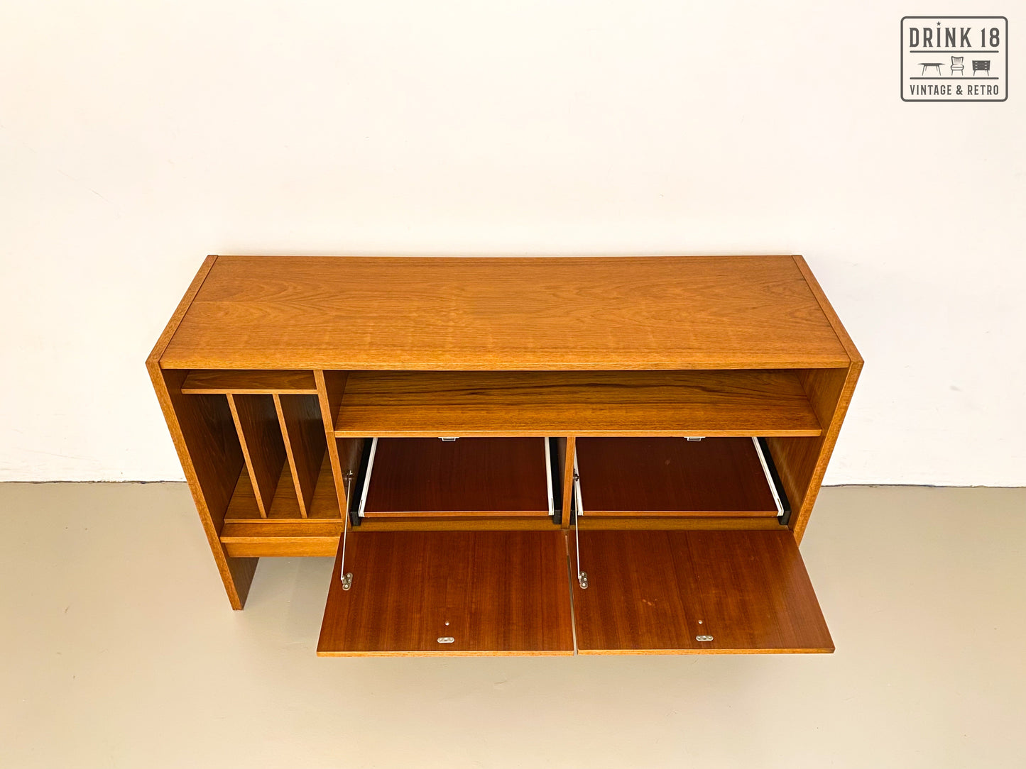 Vintage - Tv/Platenspeler Meubel