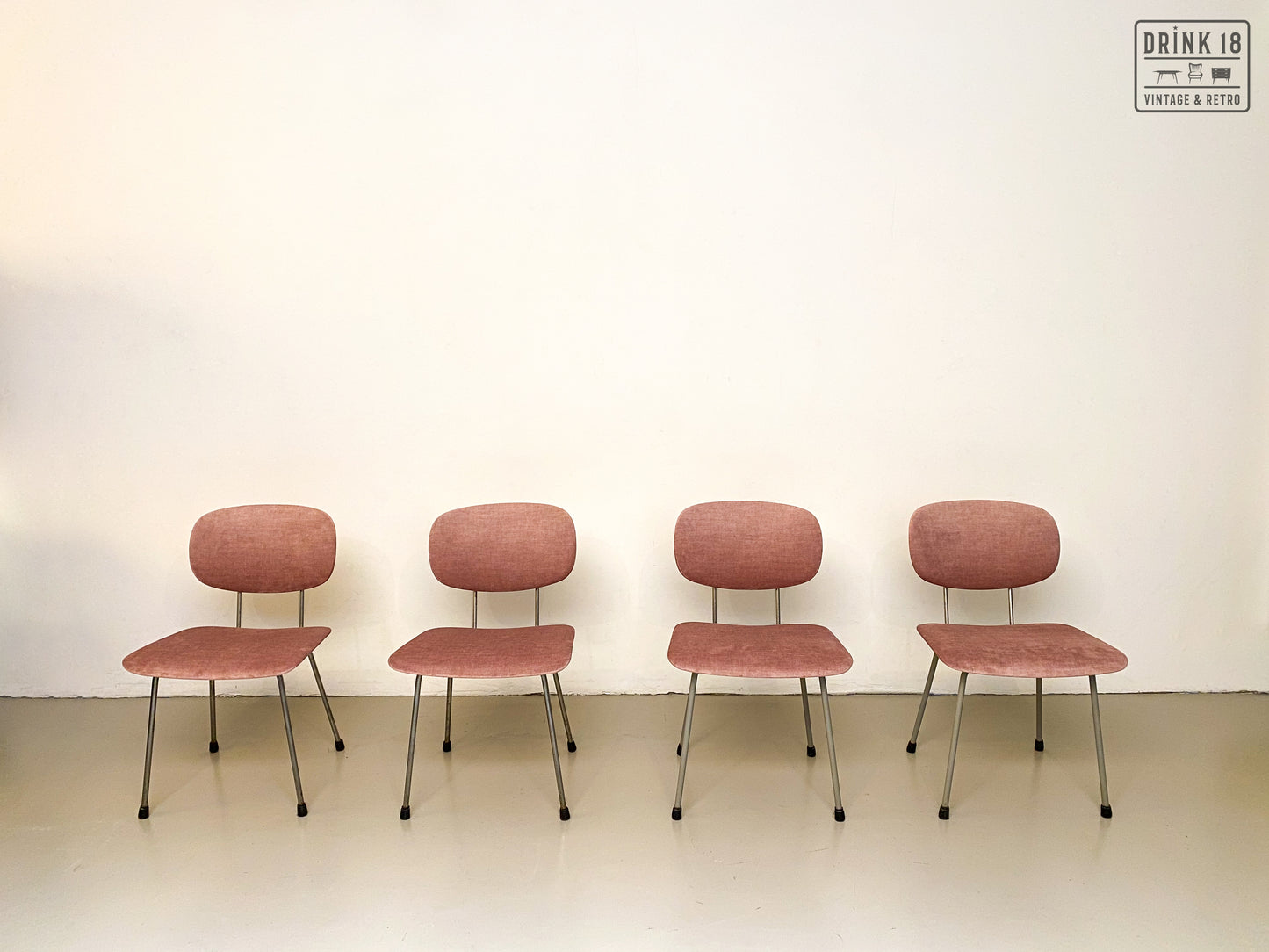 Set van vier stoelen - Gispen 116
