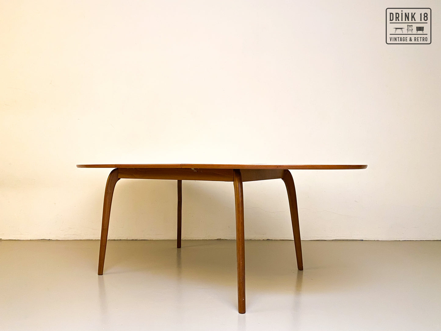 Vintage - Verlengbare ovale eettafel XL