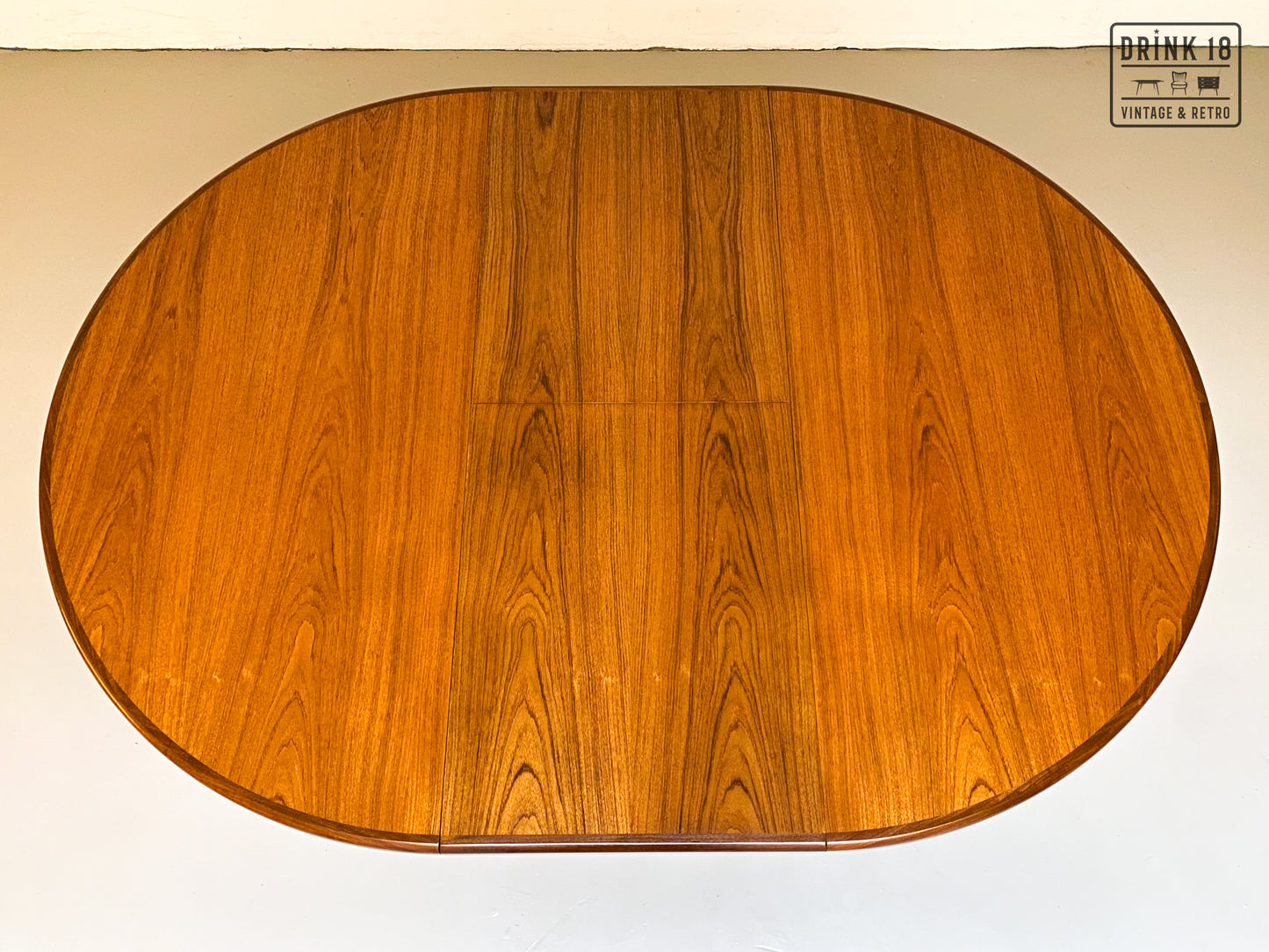 Verlengbare ronde eettafel - G-plan