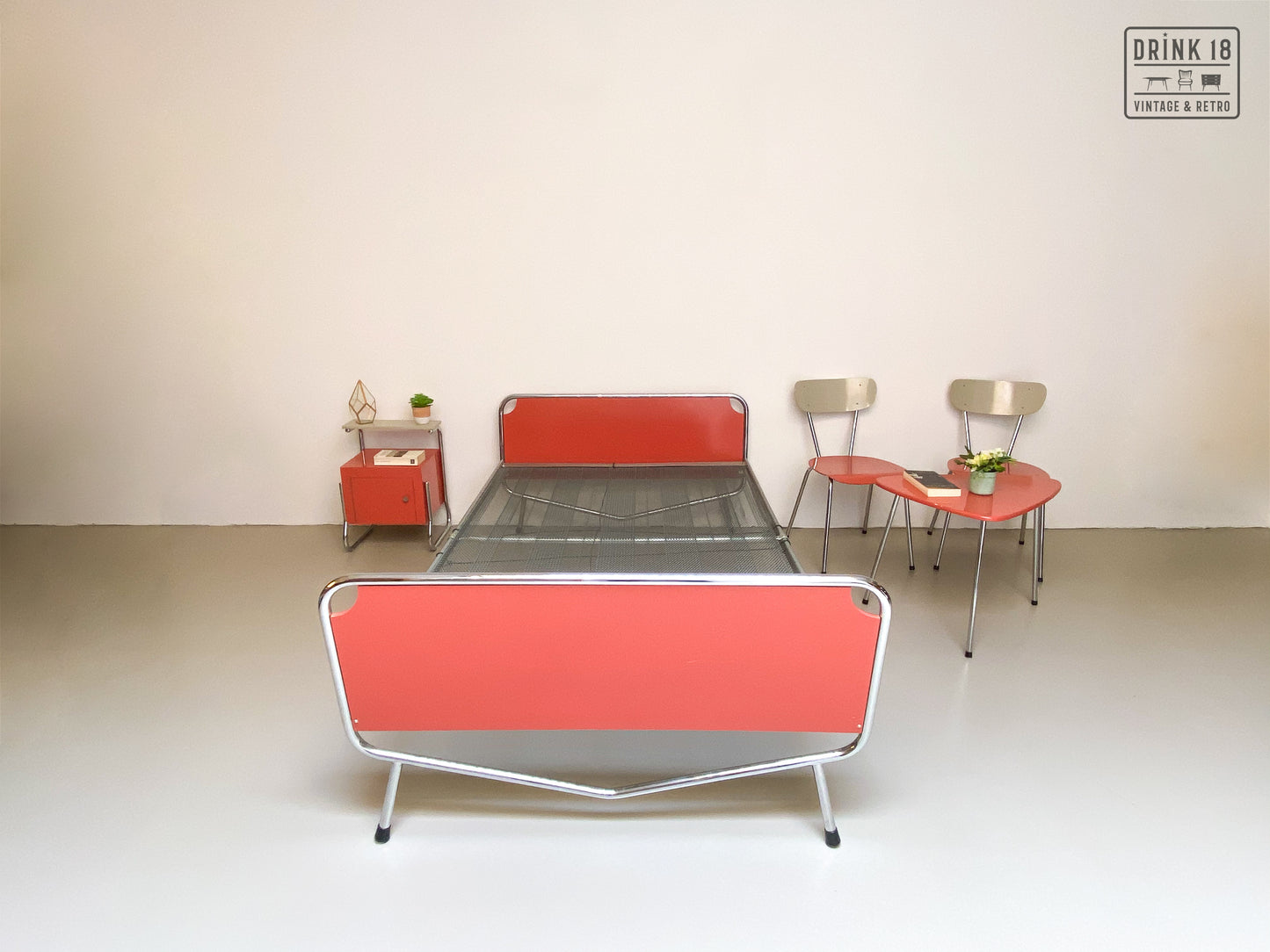 Vintage Slaapkamerset - Wim Rietveld