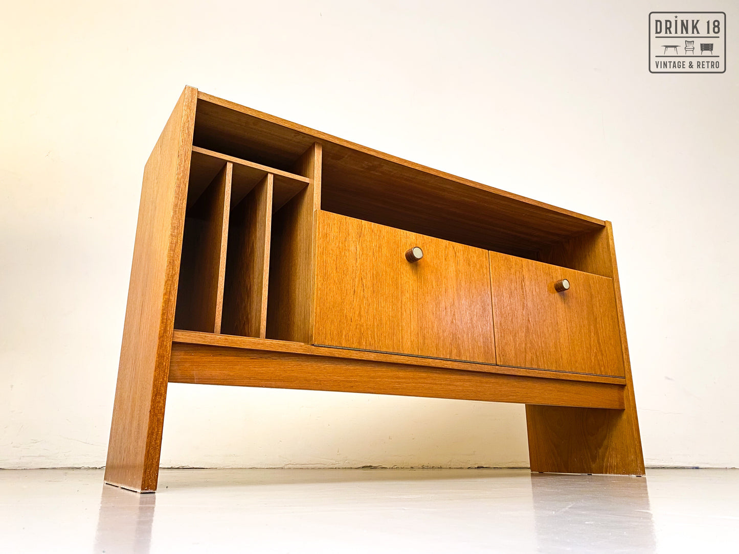 Vintage - Tv/Platenspeler Meubel