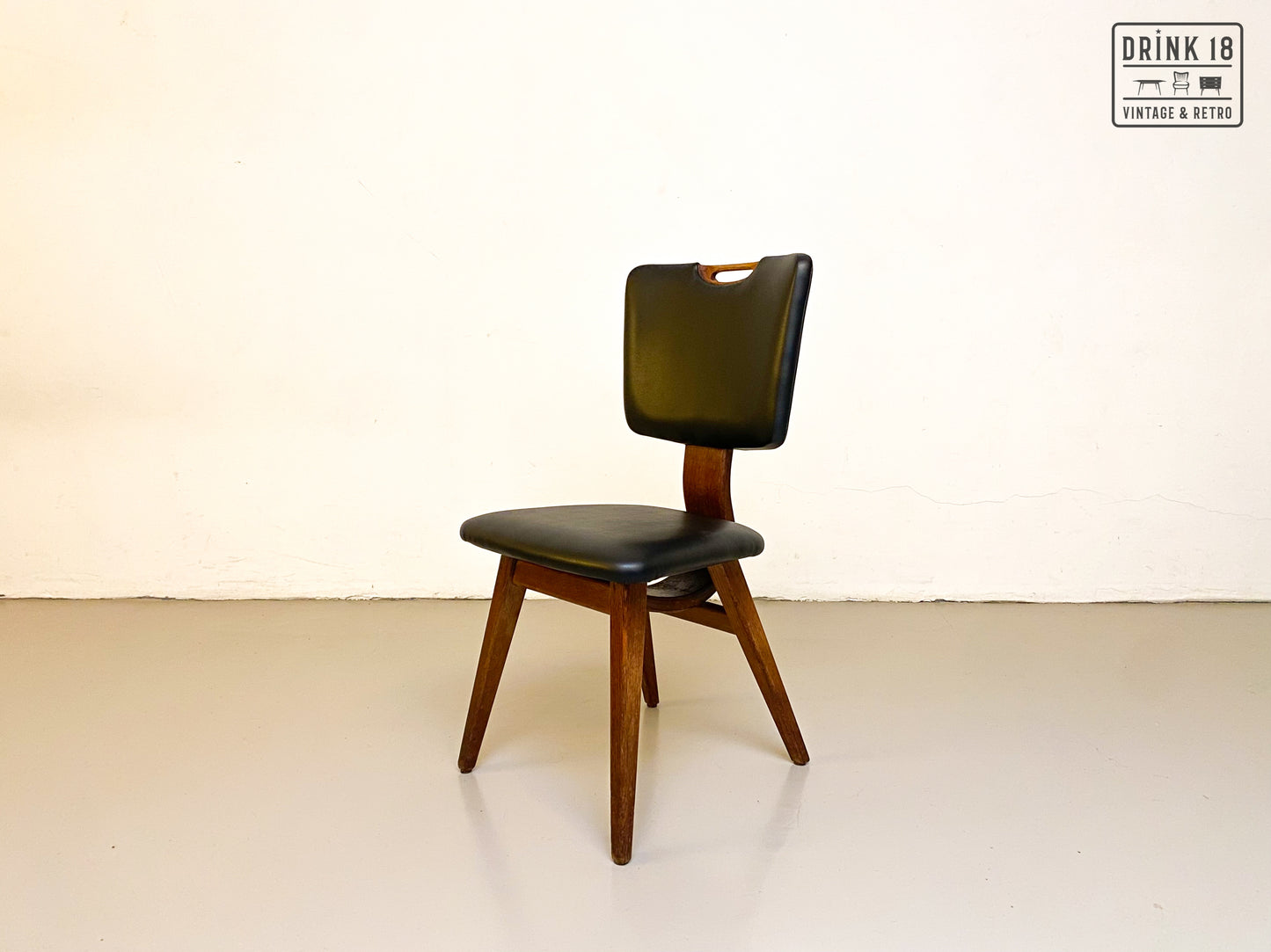 Vintage - Vier Eetkamerstoelen #1