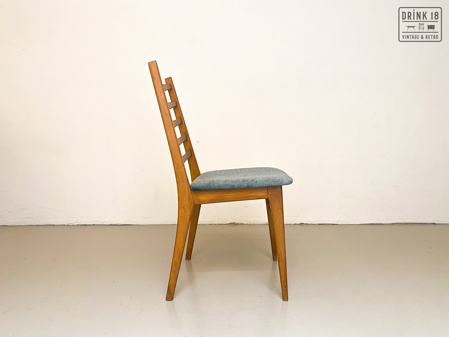 Vintage - Zes eetkamerstoelen