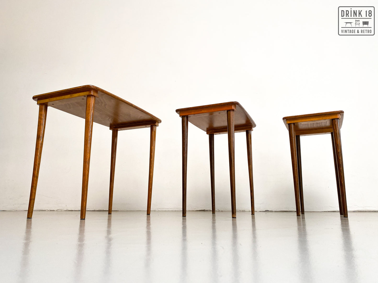 Vintage - Nesting tafeltjes