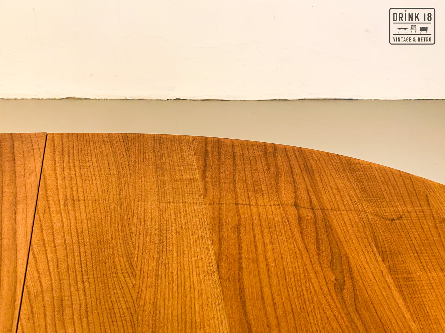 Vintage - Verlengbare ovale eettafel XL