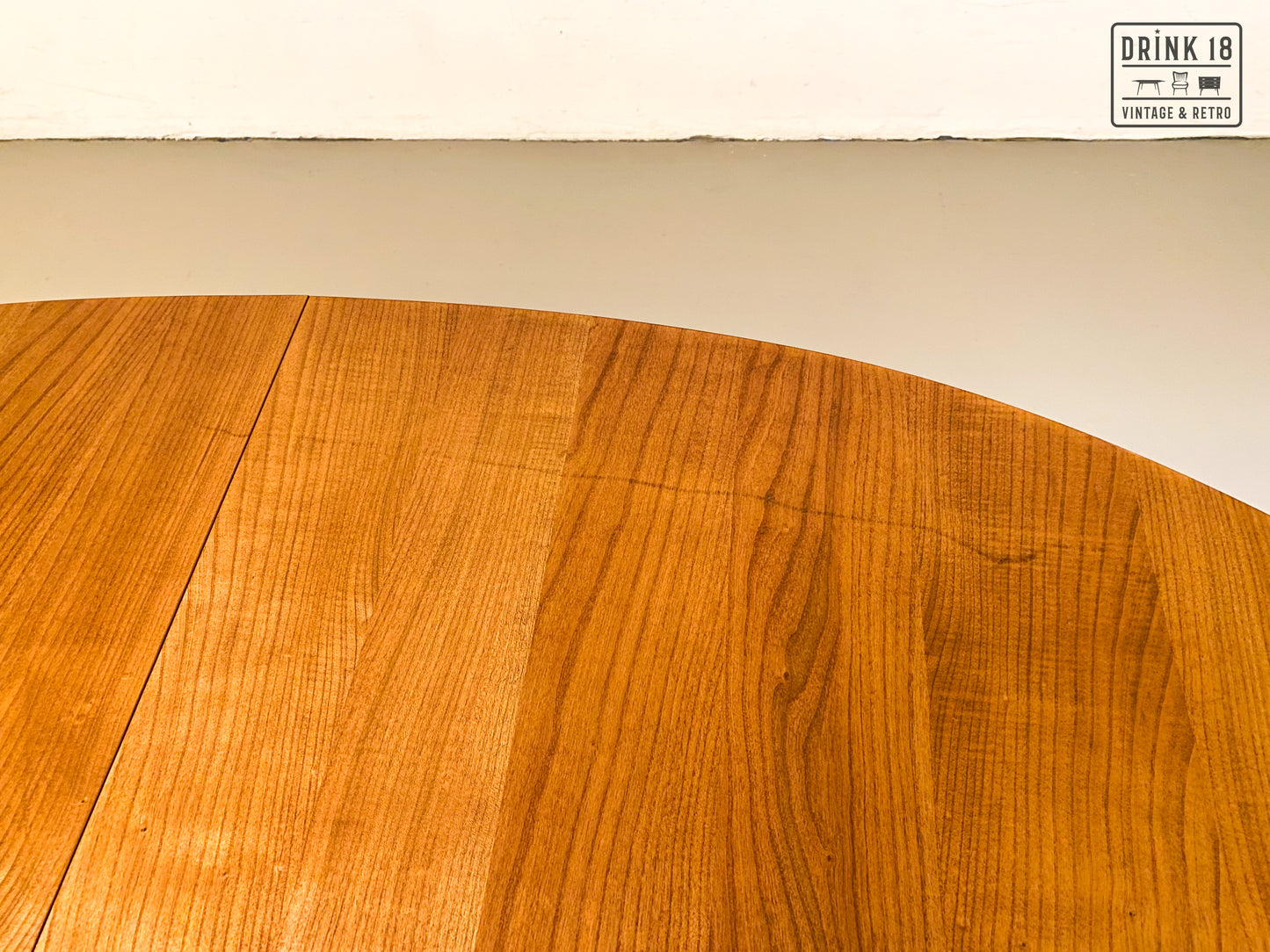Vintage - Verlengbare ovale eettafel XL