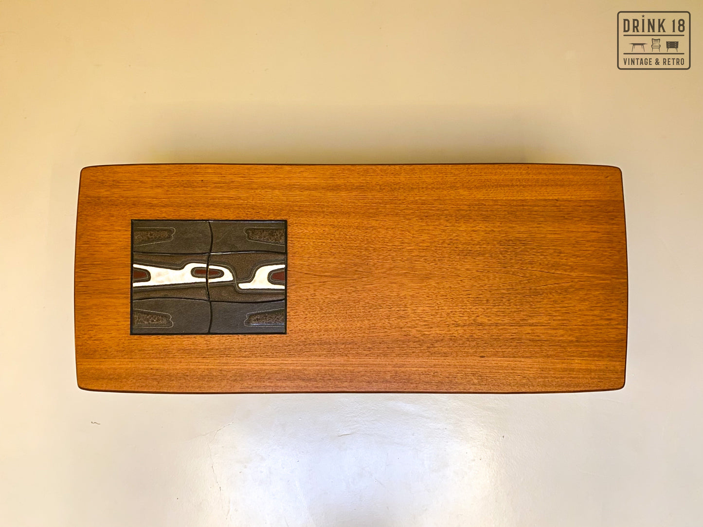 Vintage Rotan Salontafel - Louis van Teeffelen