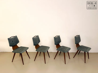 Vintage - Vier Royal Eetkamerstoelen #1