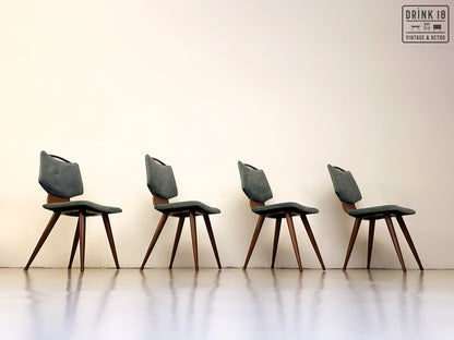 Vintage - Vier Royal Eetkamerstoelen #1