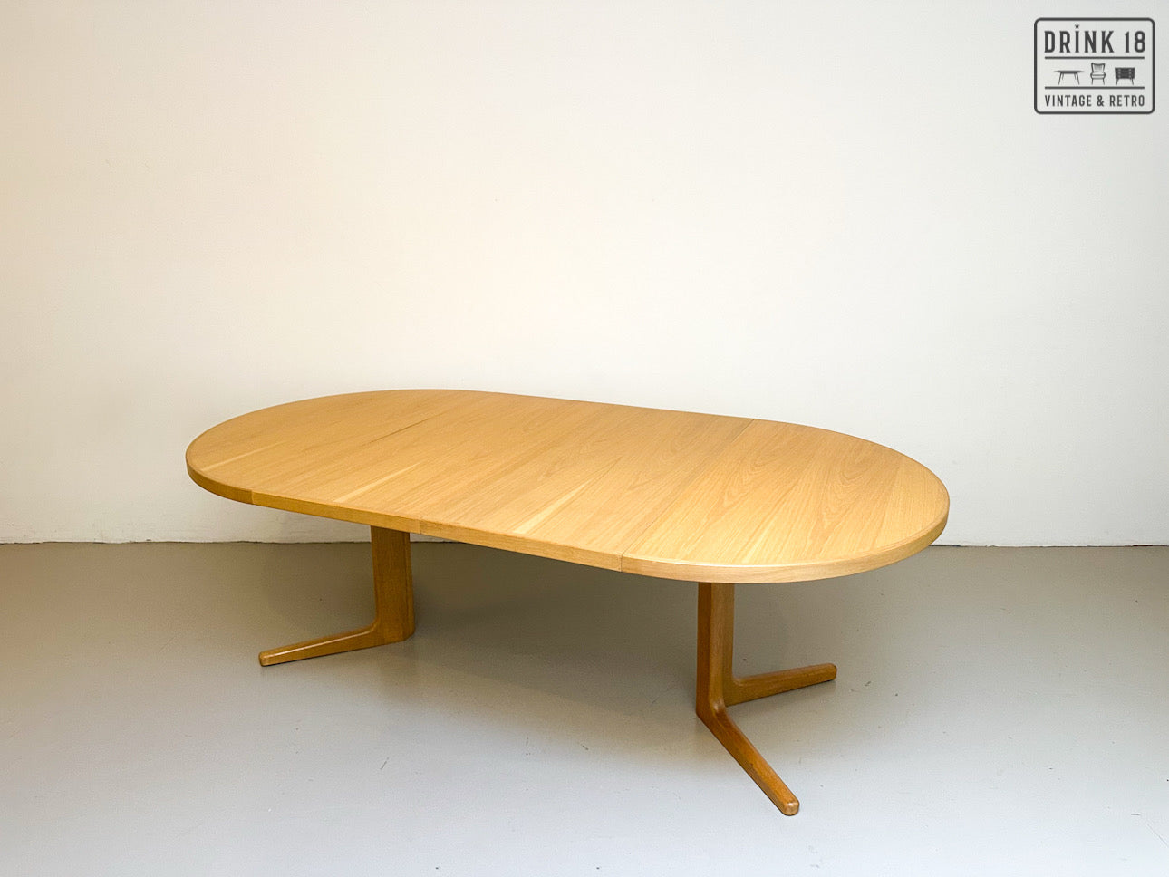 Veijle Møbelfabrik - Verlengbare ronde eettafel XL