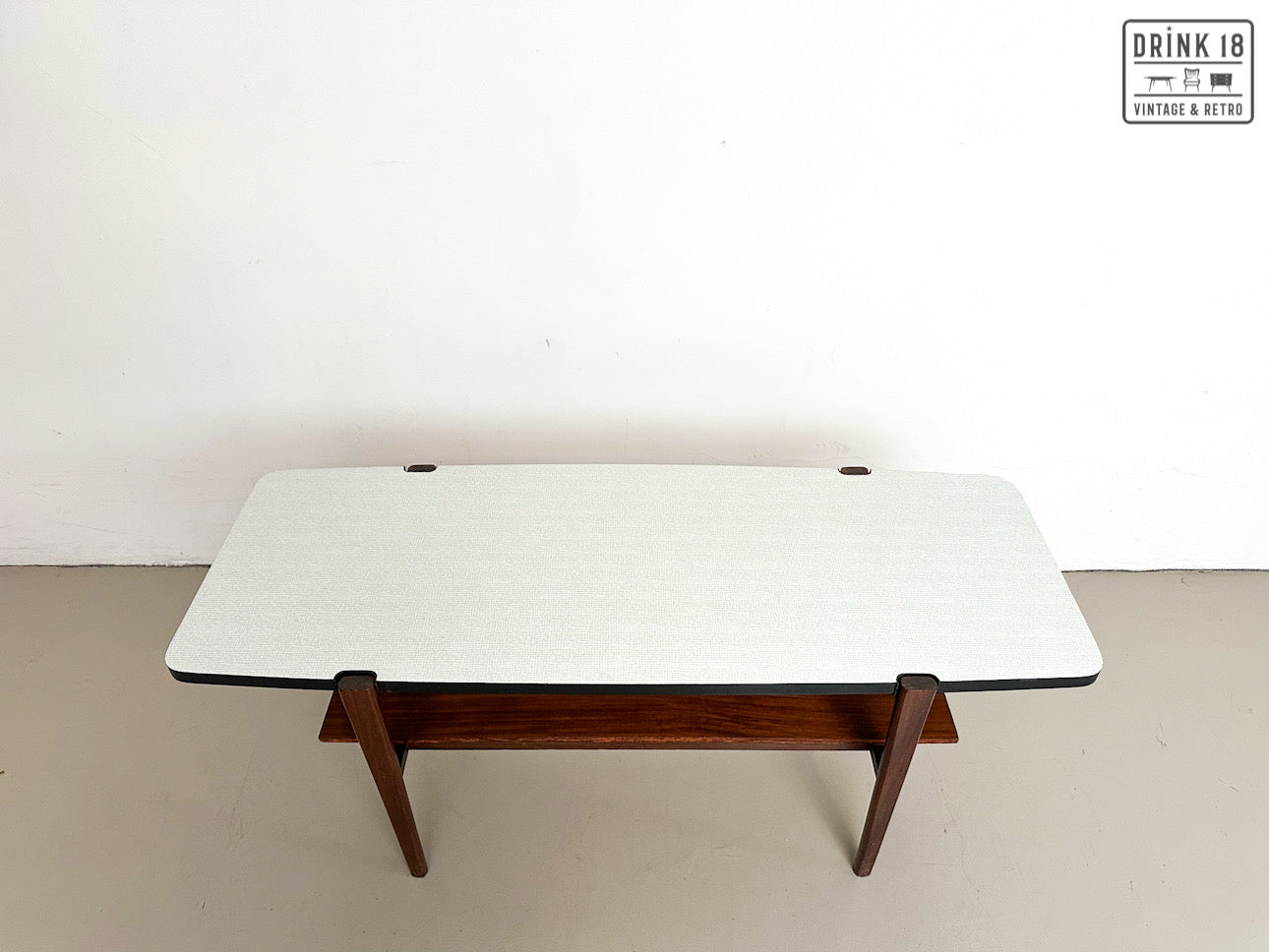 Vintage - Salontafel met omkeerbare blad