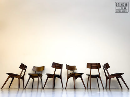 Zes Stavanger eetkamerstoelen - Louis van Teeffelen