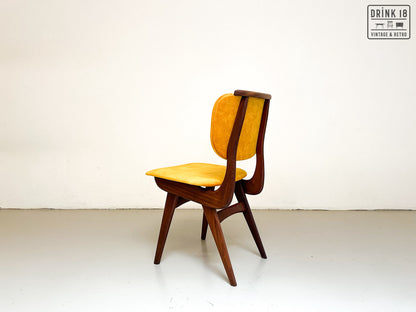 Vier vintage eetkamerstoelen (Sun) - Louis van Teeffelen