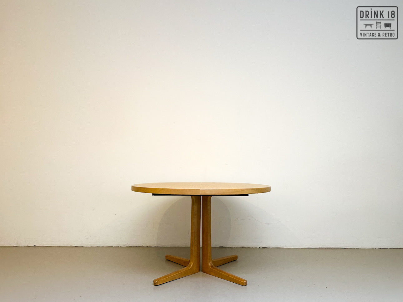 Veijle Møbelfabrik - Verlengbare ronde eettafel XL