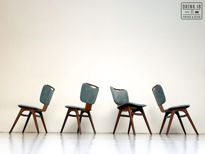 Vintage - Vier eetkamerstoelen (Eden)