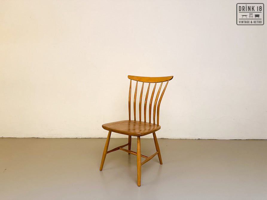 Zes Akerblom Spijlenstoelen - Bengt Akerblom & Gunnar Eklöf