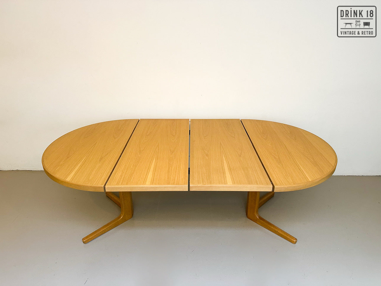 Veijle Møbelfabrik - Verlengbare ronde eettafel XL