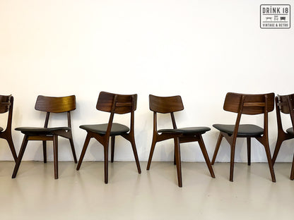 Zes Stavanger eetkamerstoelen - Louis van Teeffelen