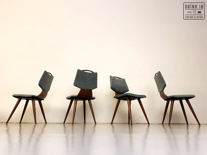 Vintage - Vier Royal Eetkamerstoelen #1