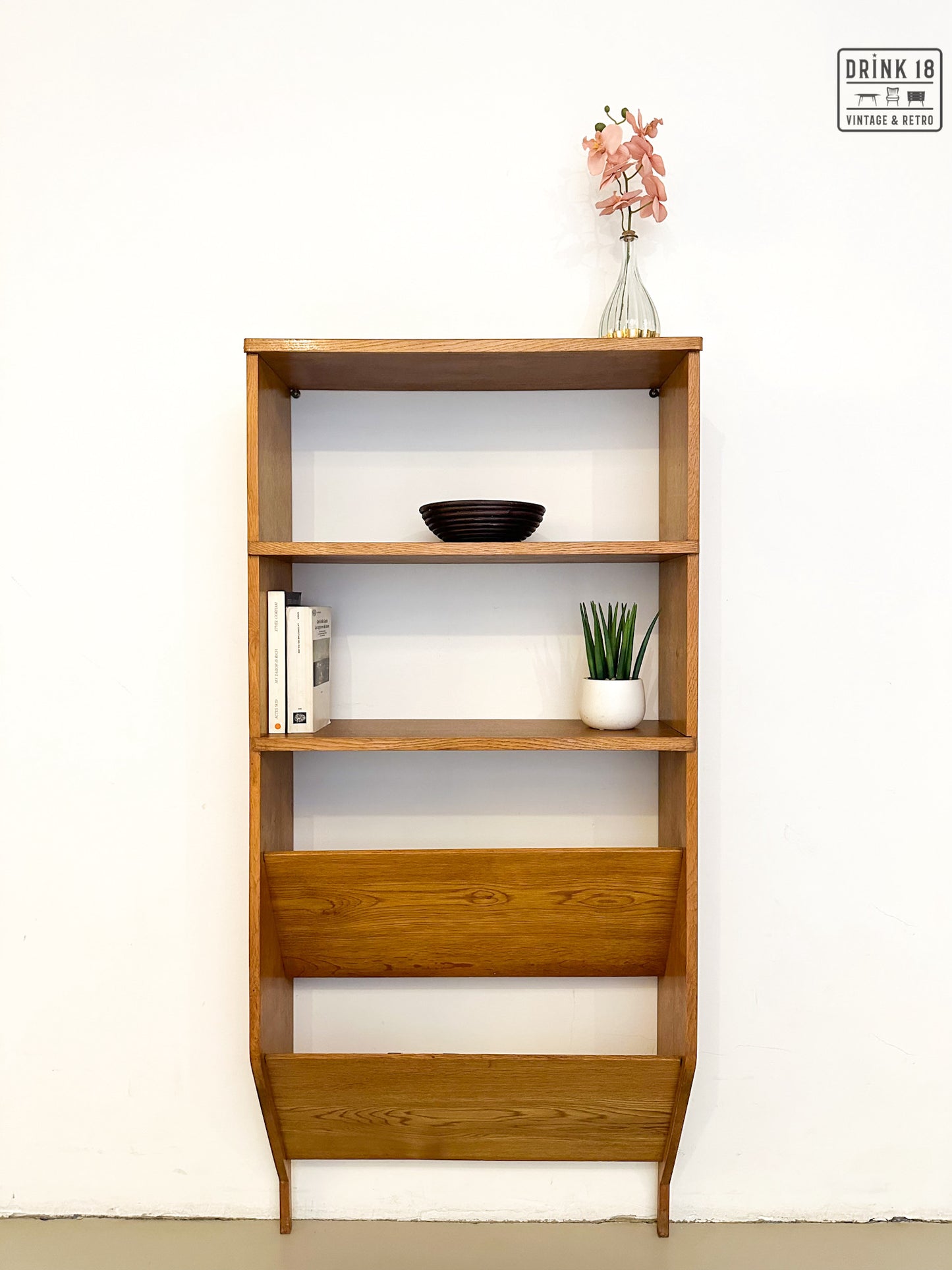 Vintage - Houten wandrek #1