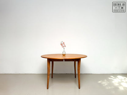 Vintage - Verlengbare ronde eettafel XL