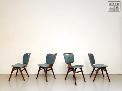 Vintage - Vier eetkamerstoelen (Eden)