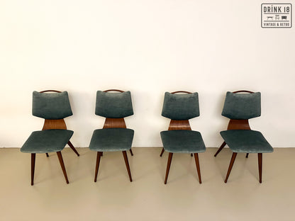 Vintage - Vier Royal Eetkamerstoelen #1