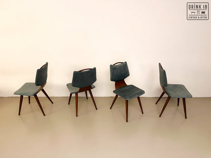 Vintage - Vier Royal Eetkamerstoelen #1