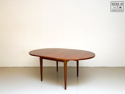 Vintage - Verlengbare ronde eettafel XL #1