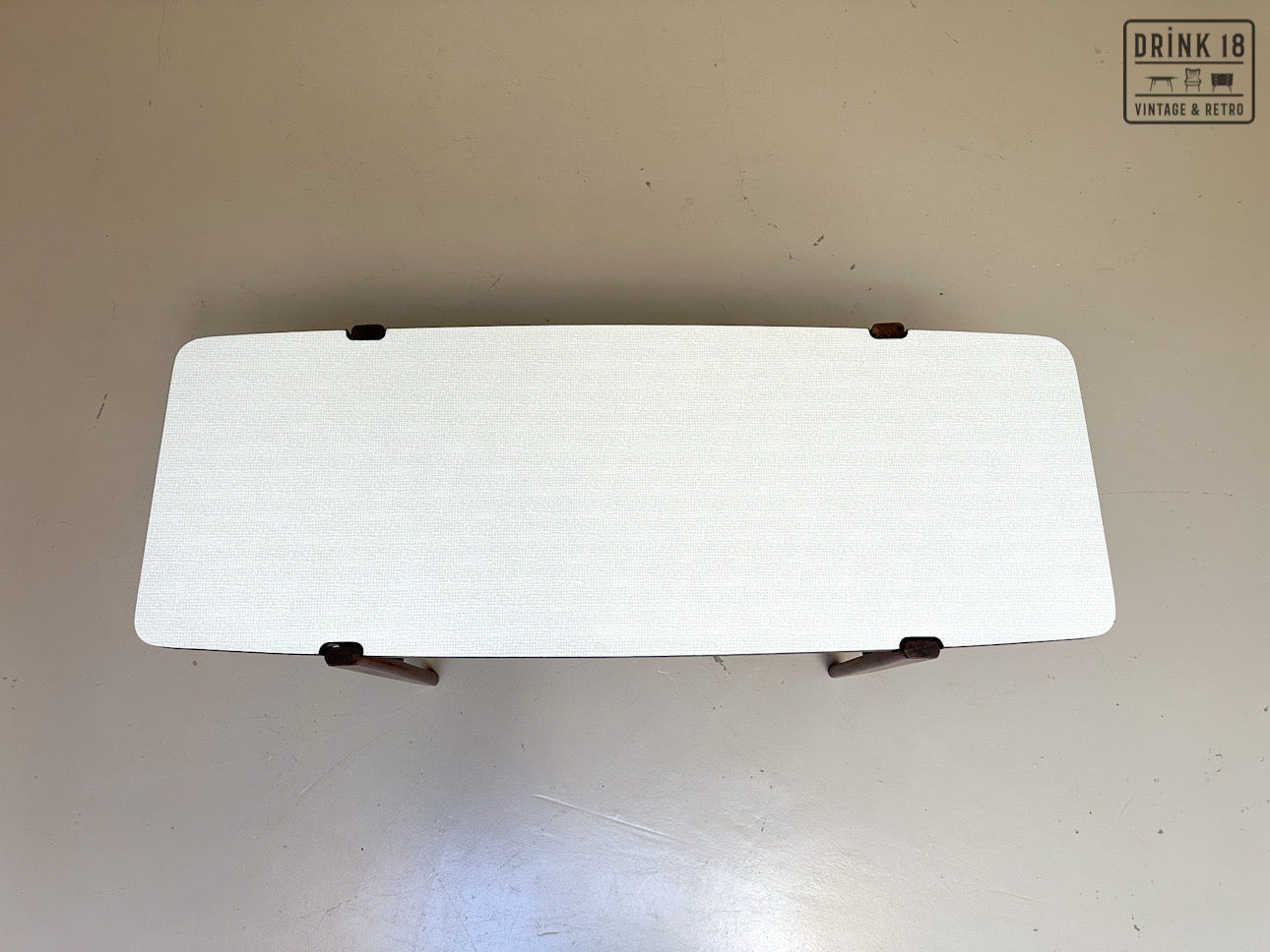 Vintage - Salontafel met omkeerbare blad