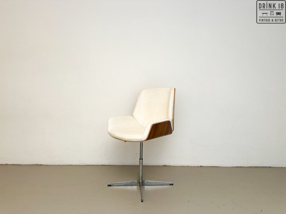 Vintage - Bureaustoel (off-white bouclé)