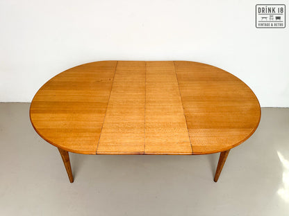 Vintage - Verlengbare ronde eettafel XL