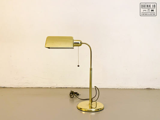 Vintage - Vergulde bureaulamp #2