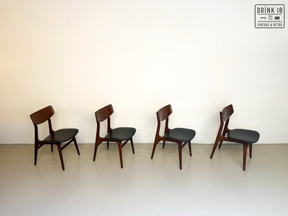 Zes Stavanger eetkamerstoelen - Louis van Teeffelen