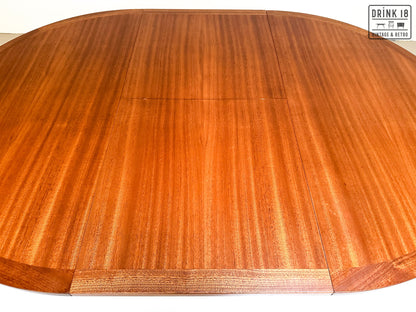 Vintage - Verlengbare ronde eettafel XL #1