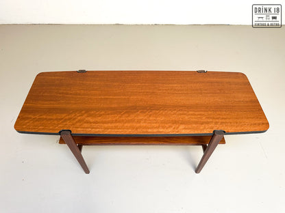 Vintage - Salontafel met omkeerbare blad