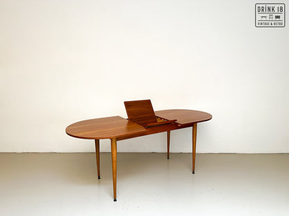 Vintage - Verlengbare ovale eettafel XL