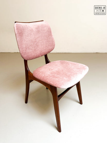 Vier vintage eetkamerstoelen - Louis van Teeffelen