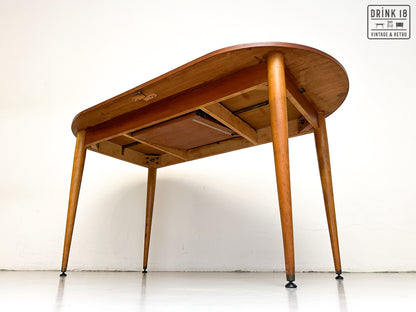 Vintage - Verlengbare ovale eettafel XL