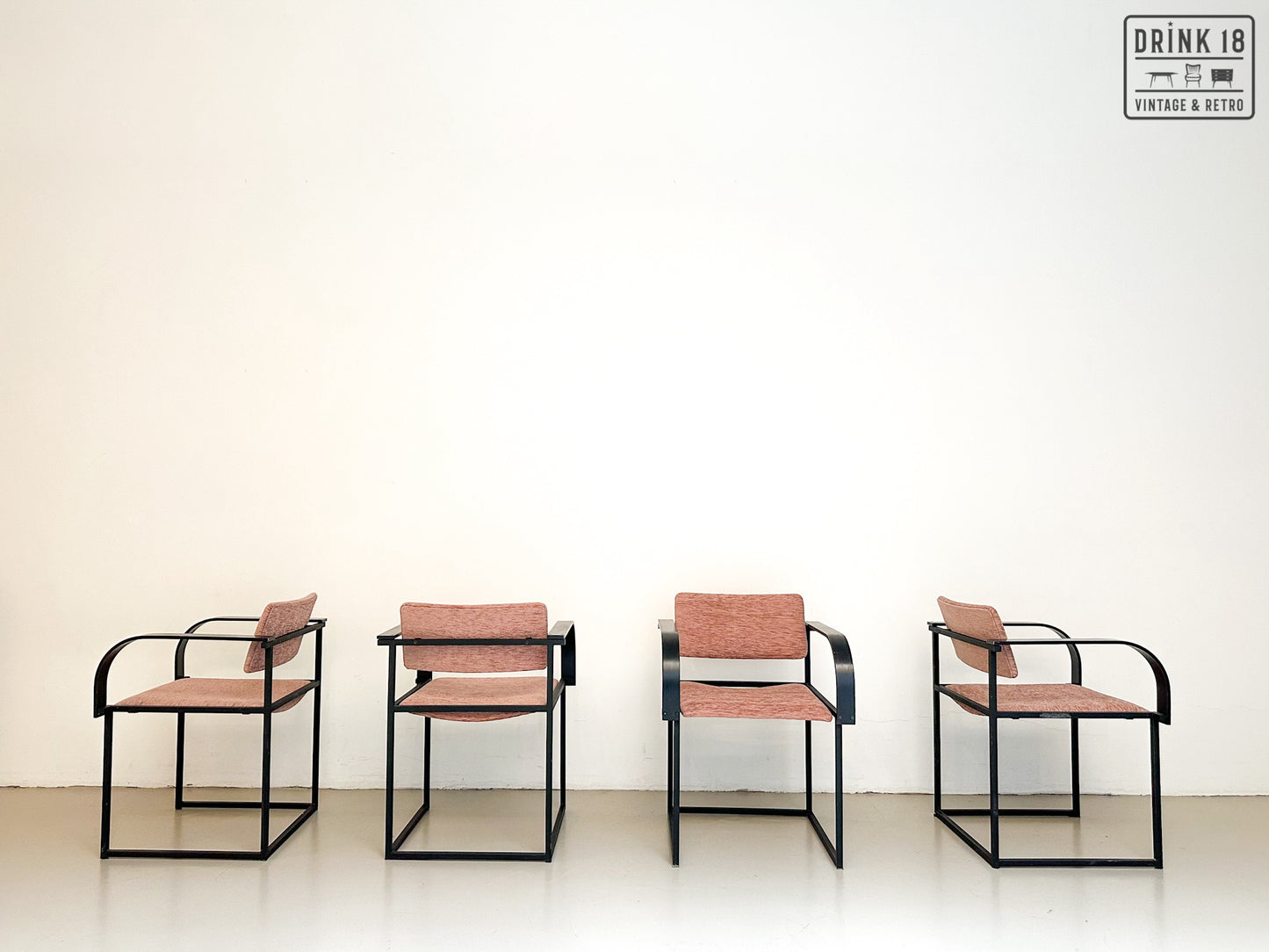 Vier FM80 stoelen - Pastoe