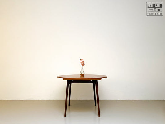Verlengbare ronde eettafel - Louis Van Teeffelen