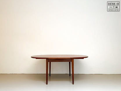 Vintage - Verlengbare ronde eettafel XL #1