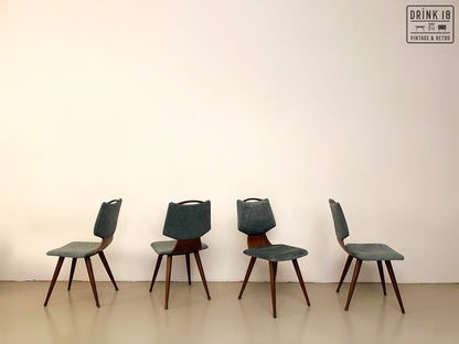 Vintage - Vier Royal Eetkamerstoelen #1