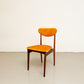 Vintage - Zes vintage eetkamerstoelen (Sun)