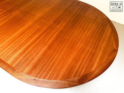 Vintage - Verlengbare ronde eettafel XL #1
