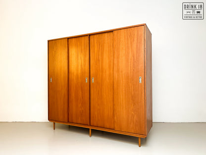 Vintage  - Kleerkast met schuifdeuren XL