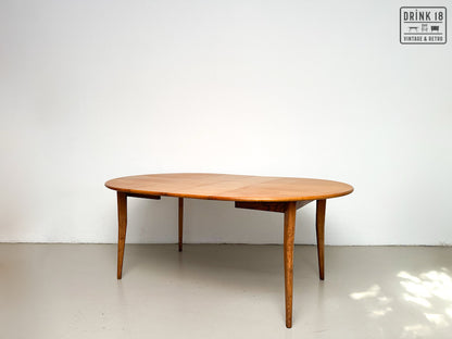 Vintage - Verlengbare ronde eettafel XL